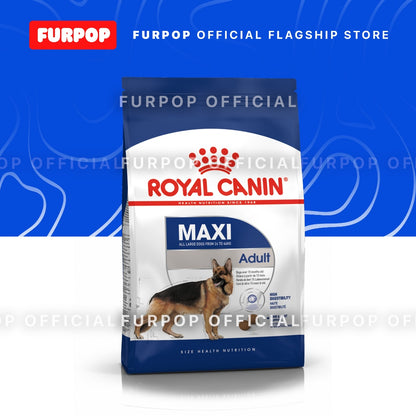 Royal Canin Maxi Adult (15kg) Dry Dog Food - Size Health Nutrition | FURPOP