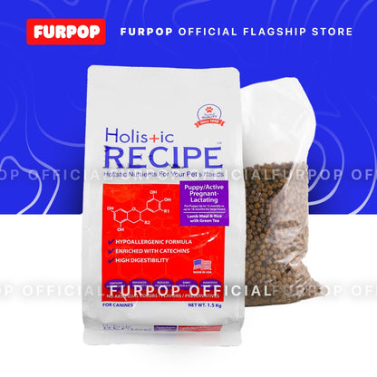 Holistic Recipe Puppy Dry Food Dog Food with Lamb Meal & Rice REPACK 1KG | FURPOP OFFICIAL