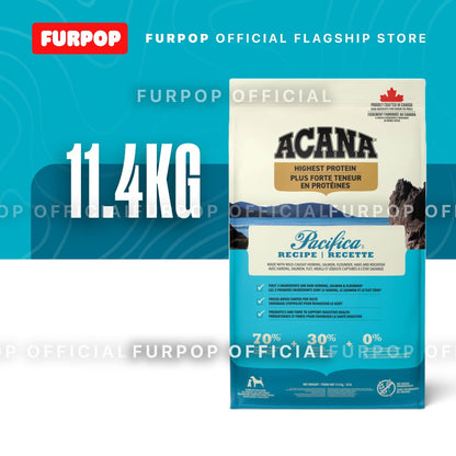 Acana 11.4KG Pacifica Dry Dog Food Highest Protein Premium Dog Food | FURPOP