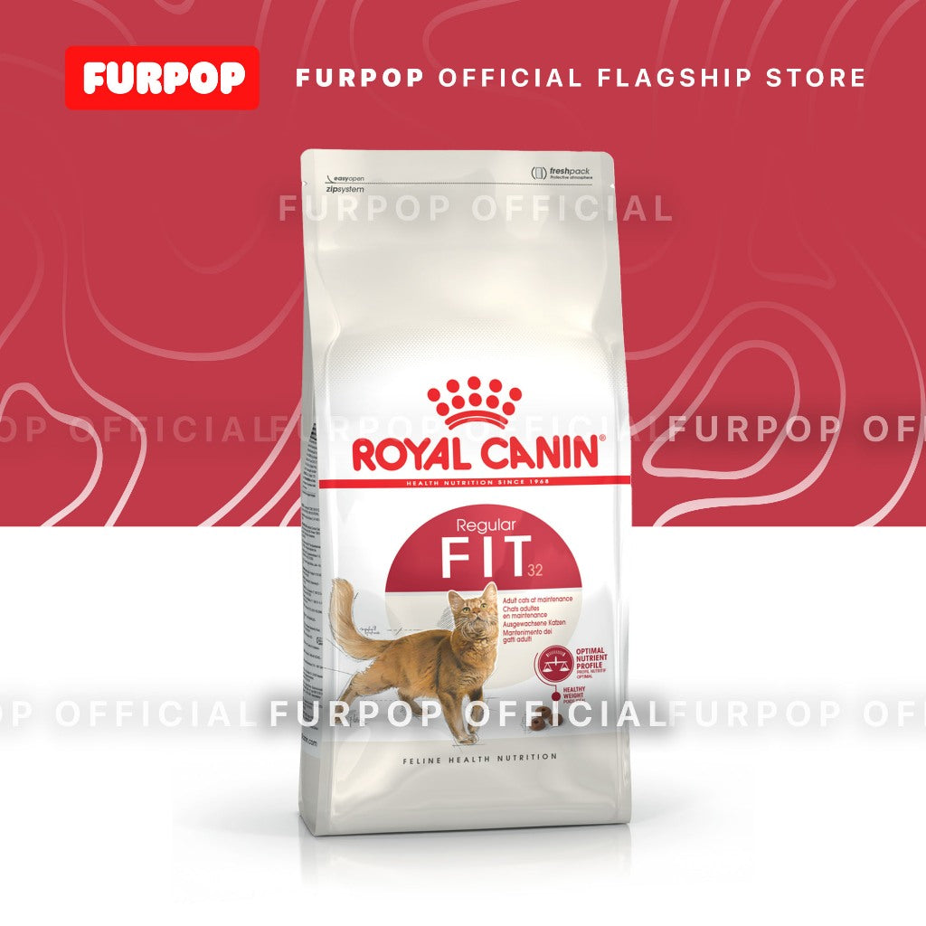 Royal Canin Adult Fit 32 Dry Cat Food (2kg) Feline Health Nutrition - FURPOP