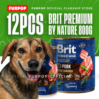 Brit Premium by Nature 800G in Can Premium Dog Food 12pcs