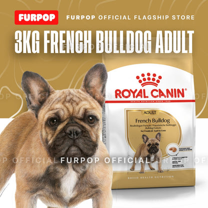 Royal Canin French Bulldog Adult (3kg) Dry Dog Food - Breed Health Nutrition