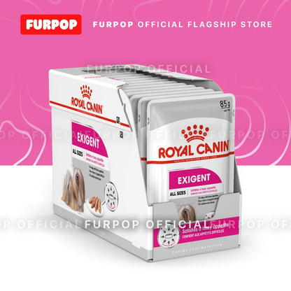 Royal Canin 12pcs Exigent Loaf (85g x 12 pouches) Adult Wet Dog Food - Canine Care Nutrition