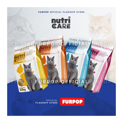 Nutricare Cat Pure Natural Dry Food All Stages Cat Food Repack 1KG