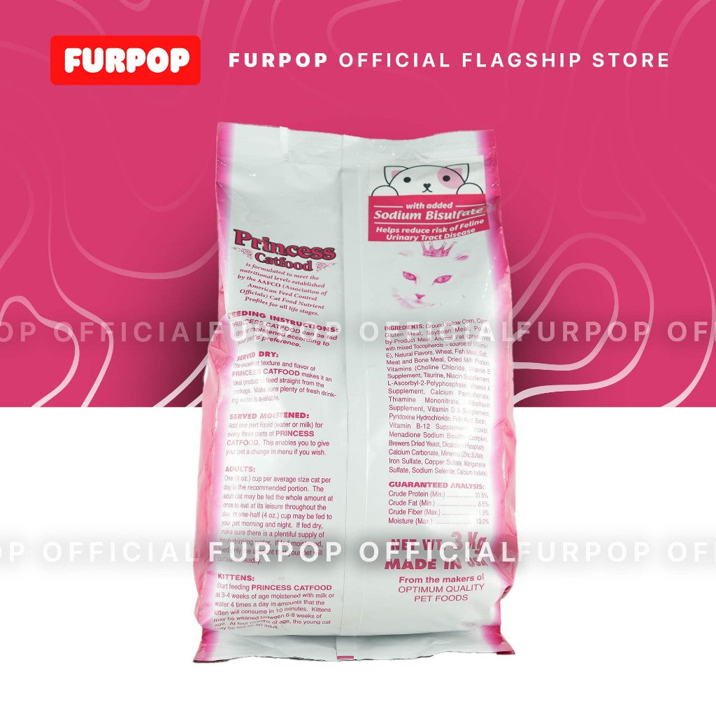 Princess Cat Food For All Life Stages 1KG | FURPOP OFFICIAL