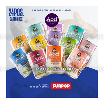 430g Aozi Cat Can Cat Wet Food 24pcs 1BOX | FURPOP