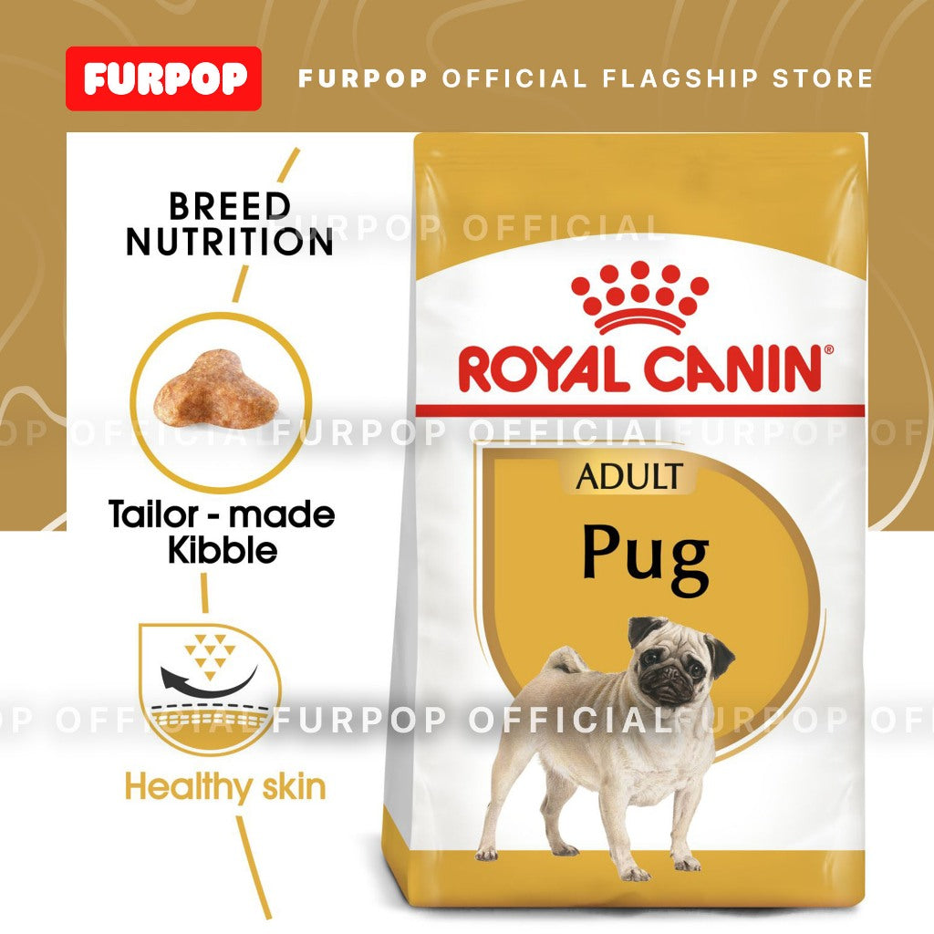 Royal Canin Pug Adult (1.5kg) Dry Dog Food - Breed Health Nutrition