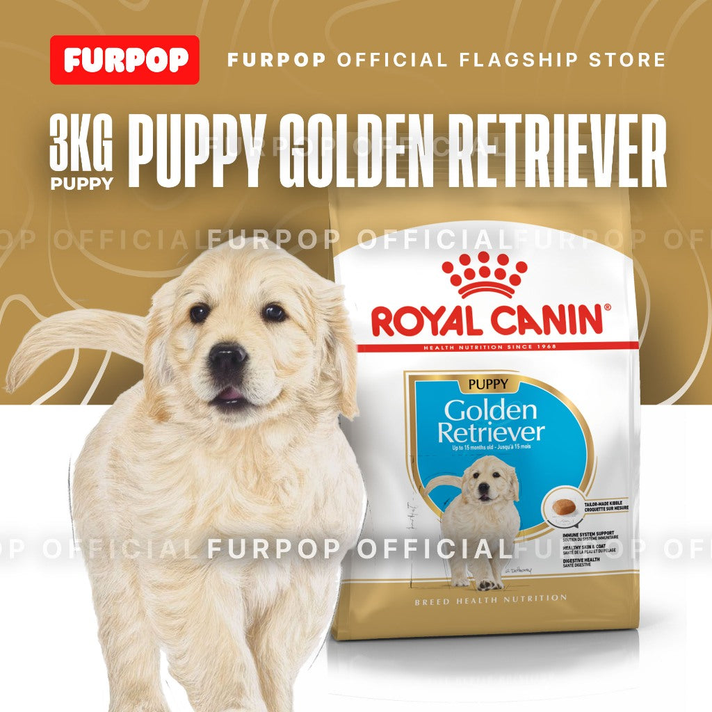 Royal Canin Golden Retriever Puppy (3kg) Dry Dog Food - Breed Health Nutrition