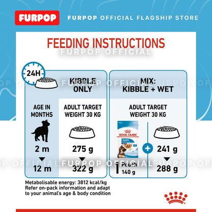 Royal Canin Maxi Puppy (4KG) Dry Dog Food - Size Health Nutrition | FURPOP