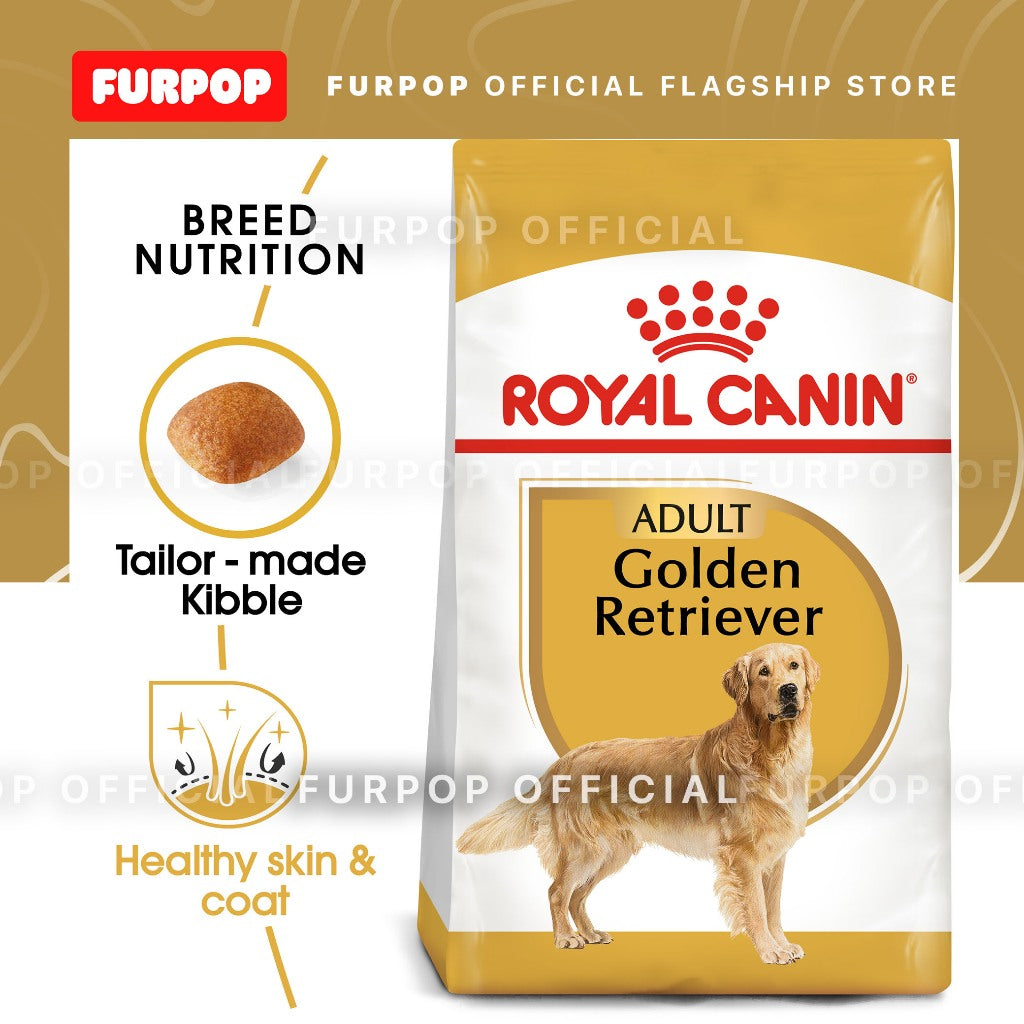 Royal Canin Golden Retriever Adult (3kg) Dry Dog Food - Breed Health Nutrition