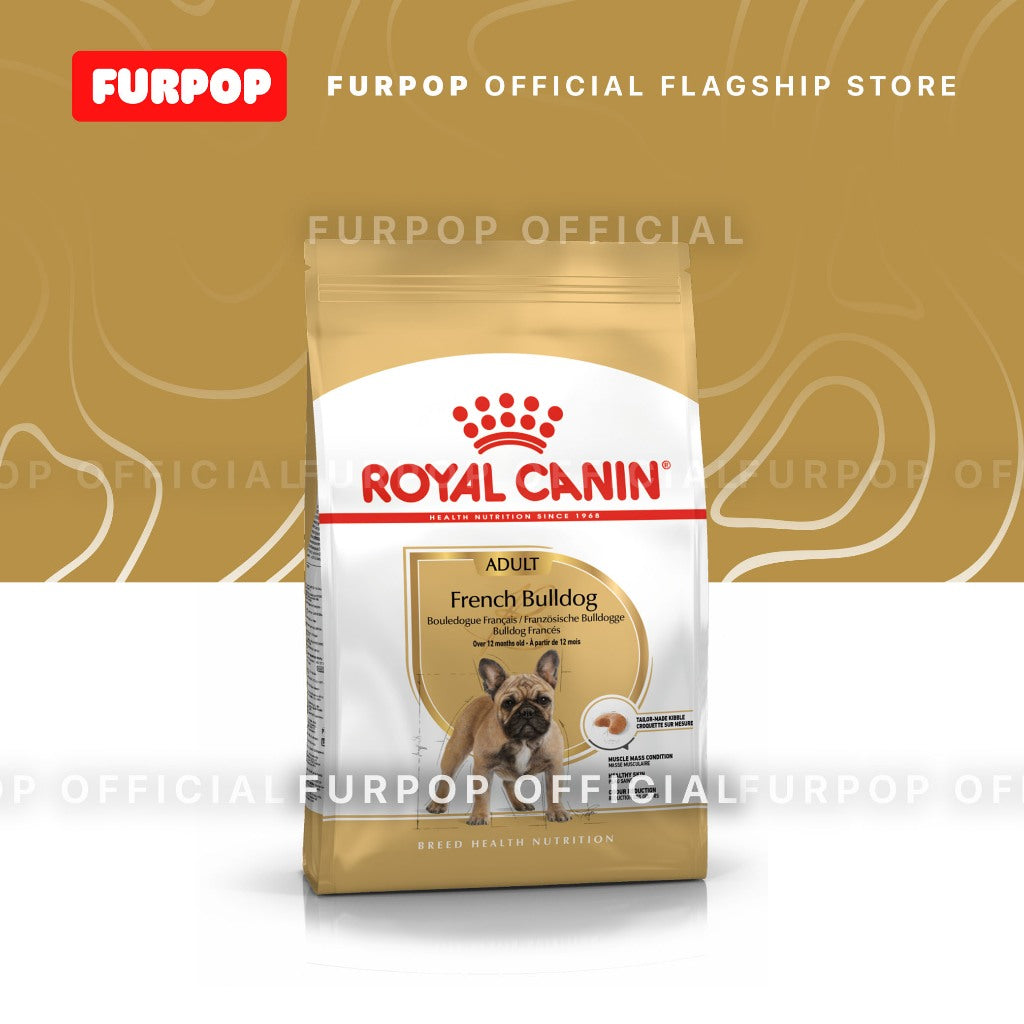 Royal Canin French Bulldog Adult (3kg) Dry Dog Food - Breed Health Nutrition
