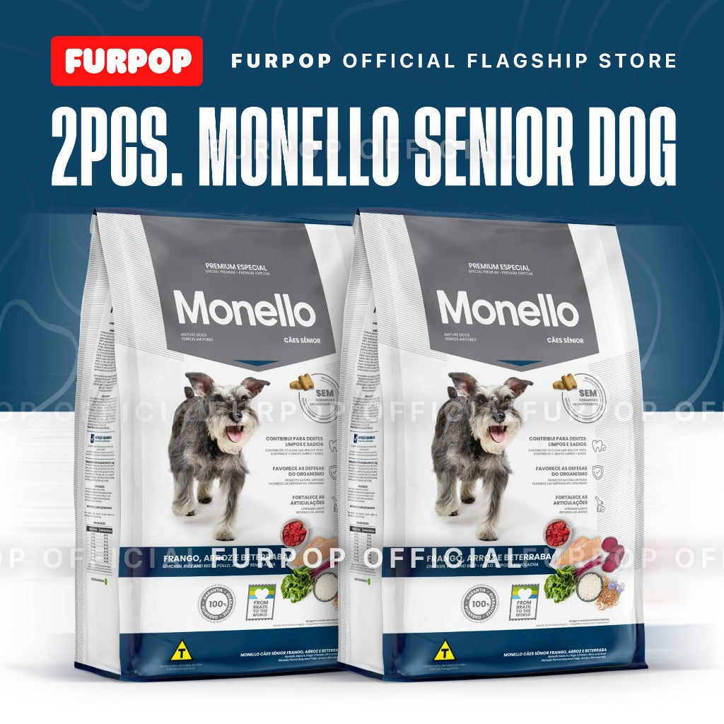 Monello Special Senior Dog (2pcs 1kg) 2KG Mature Premium Food 7ys up | FURPOP