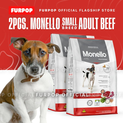 Monello Special (2pcs 1kg) 2KG Small Breed Adult Dog Beef, Rice & Beet | FURPOP