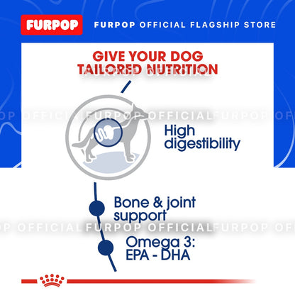 Royal Canin Maxi Adult (15kg) Dry Dog Food - Size Health Nutrition | FURPOP