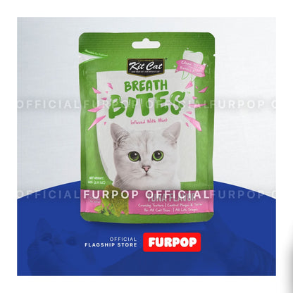 Kit Cat Breath Bite Cat Chicken Lamb Salmon Seafood Kitten