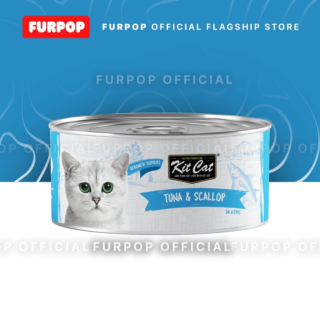 Kit Cat Deboned Canned Wet Cat Food 80g | FURPOP OFFICIAL