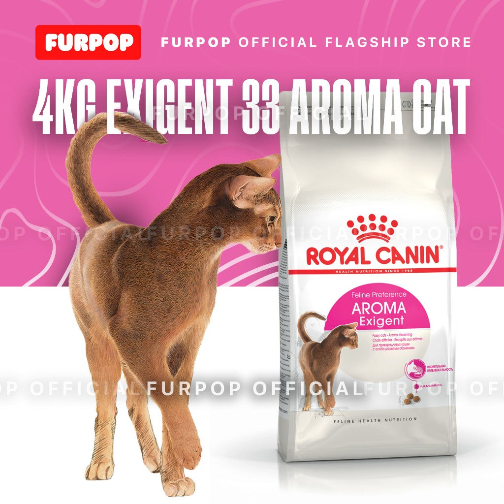 Royal Canin Exigent 33 Aroma 4KG Cat Dry Food Feline Health Nutrition | FURPOP